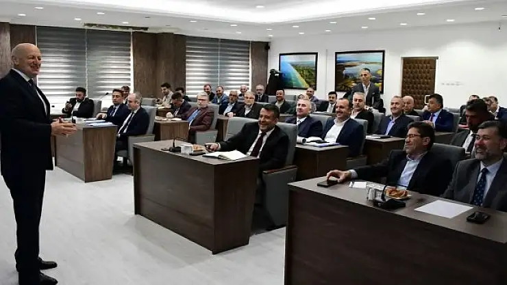 İlçede planlanan yatırımlar masaya yatırıldı