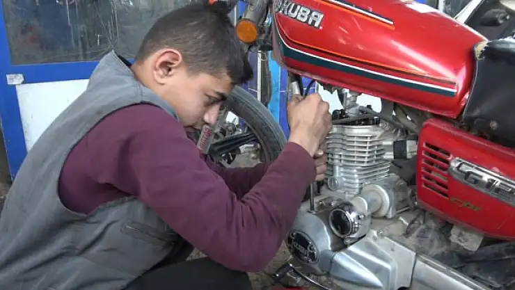 'Motosikletlere karşı heyecanım var'