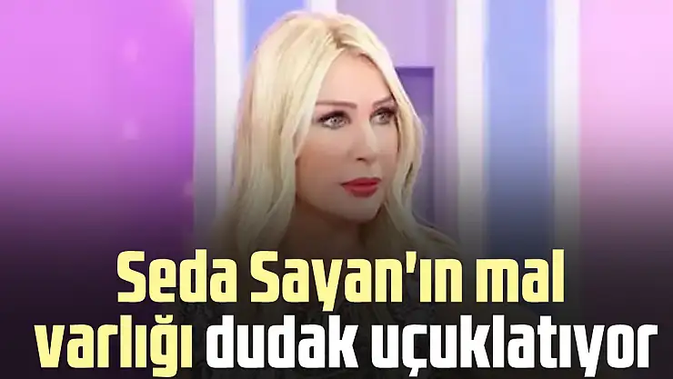 Seda Sayan'ın mal varlığı dudak uçuklatıyor