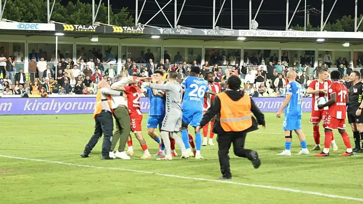 Son dakikalarda gergin anlar