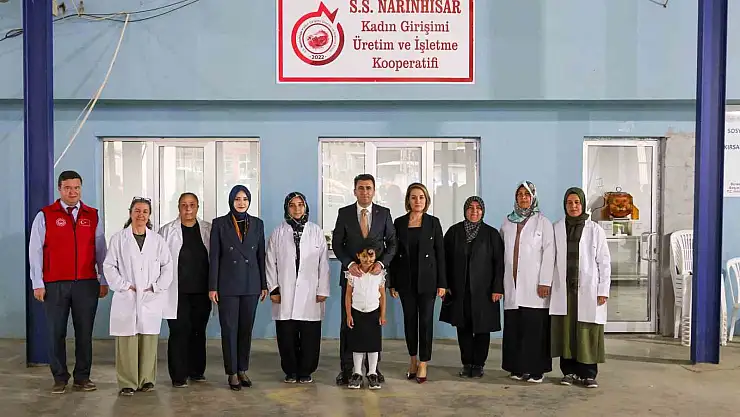 Kadın Kooperatifi'ne destek ziyareti