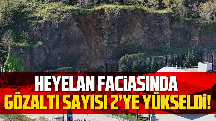 Samsun'daki heyelan faciasında gözaltı sayısı 2'ye çıktı