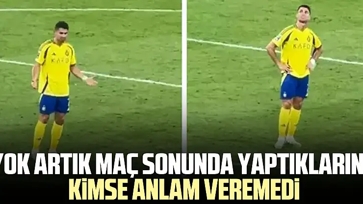 YOK ARTIK MAÇ SONUNDA YAPTIKLARINA KiMSE ANLAM VEREMEDi