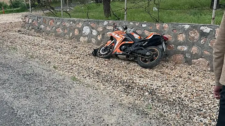 Elazığ'da motosiklet kazası