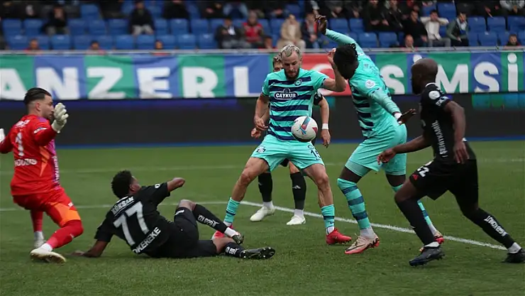 Çaykur Rizespor'dan hayati galibiyet