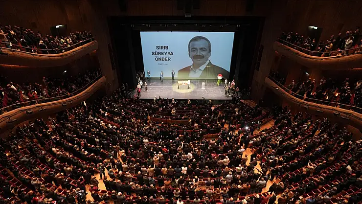 TBMM Başkanvekili Önder için AKM'de anma töreni düzenlendi