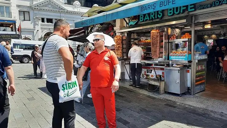 İstanbul'da sıcak hava bunalttı