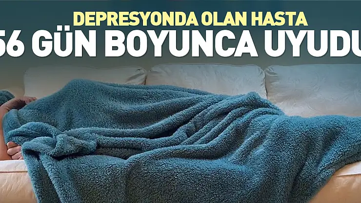 56 gün boyunca uyudu