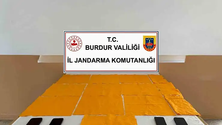 Burdur'da narkotik ve kaçakçılık operasyonu
