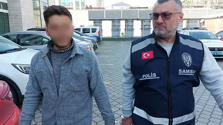 Babasını sopa ile darp etti