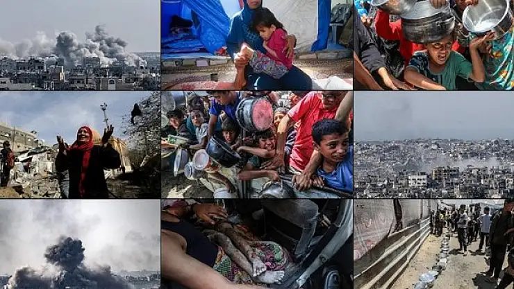 Gazzeliler açlığın ve ölümün pençesine düşüyor