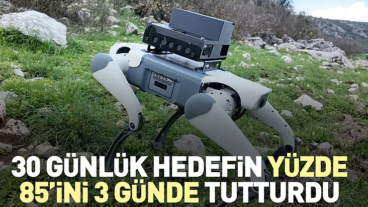 30 günlük hedefin yüzde 85'ini 3 günde tutturdu