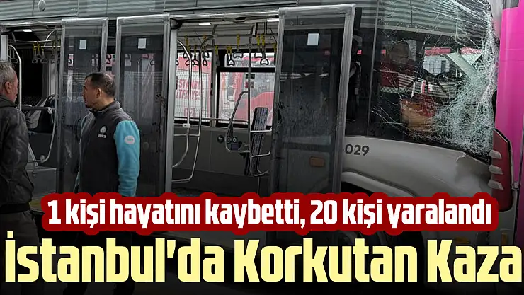 İstanbul'da Korkutan Kaza