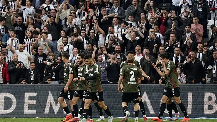 Beşiktaş galibiyet serisini 3 maça çıkardı