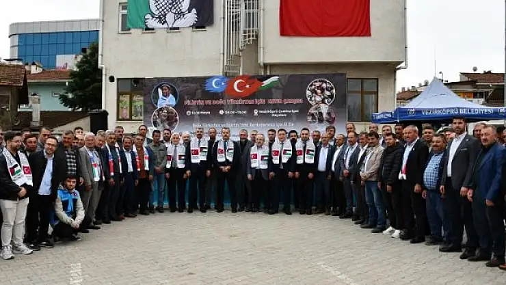 Filistin ve Doğru Türkistan için hayır çarşısı