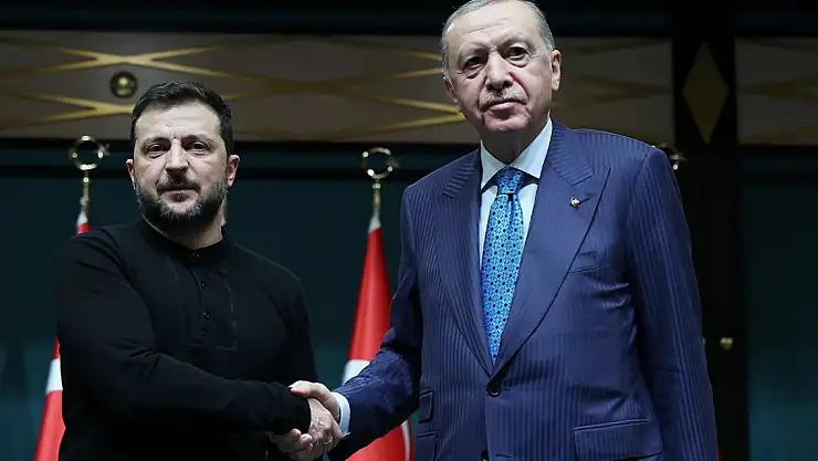 Cumhurbaşkanı Erdoğan, Ukrayna Devlet Başkanı Zelenskiy ile görüştü