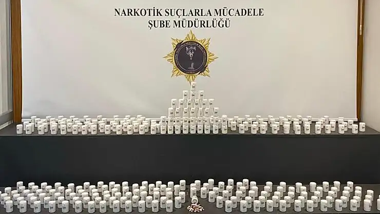 14 bin uyuşturucu hap ele geçirildi