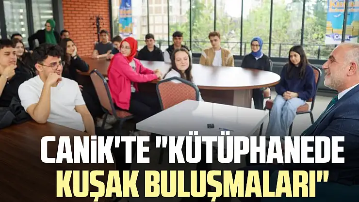 Canik'te 'Kütüphanede Kuşak Buluşmaları'