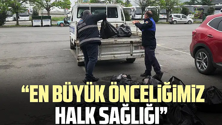 'EN BÜYÜK ÖNCELiĞiMiZ HALK SAĞLIĞI'