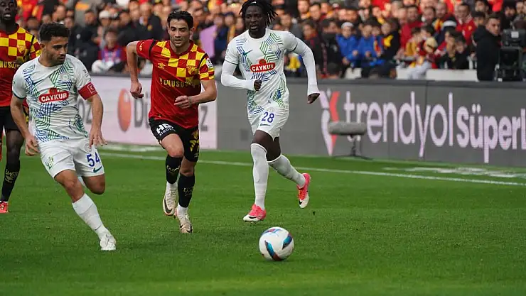 Çaykur Rizespor ile Göztepe 14. randevuda