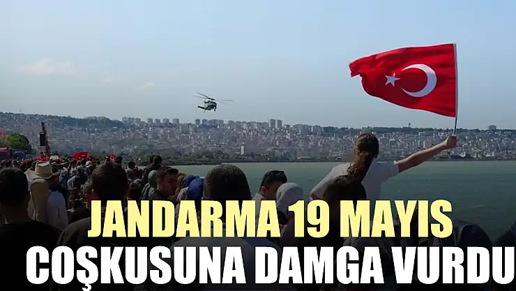 Jandarma 19 Mayıs coşkusuna damga vurdu
