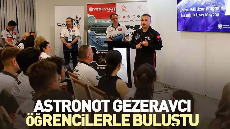 Gezeravcı, öğrencilerle buluştu