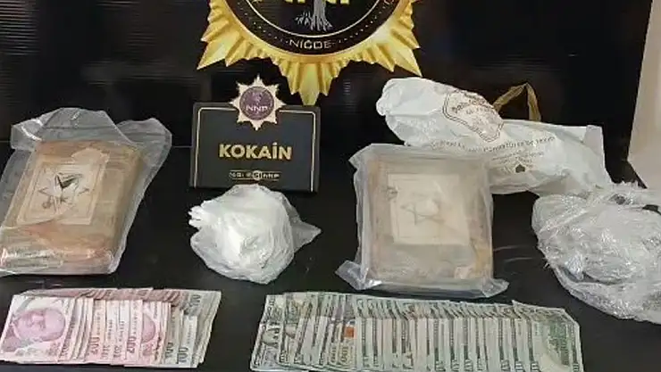 2 kilo 600 gram uyuşturucu ele geçirildi