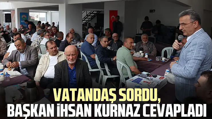 Vatandaş Sordu, Başkan ihsan Kurnaz Cevapladı