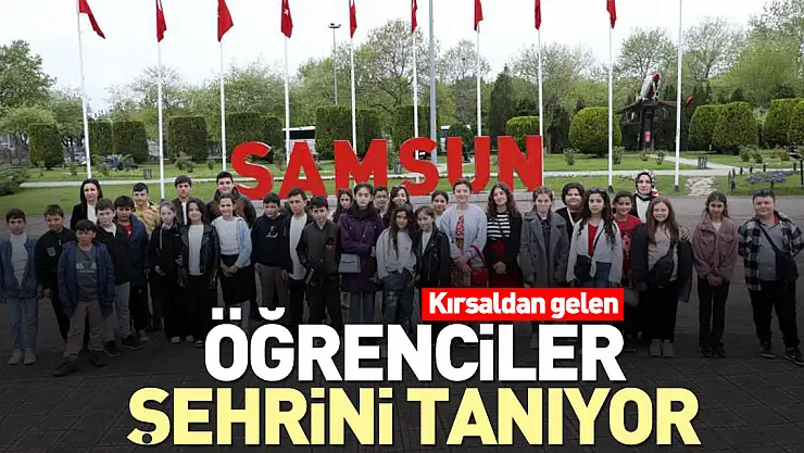 Öğrenciler şehrini tanıyor