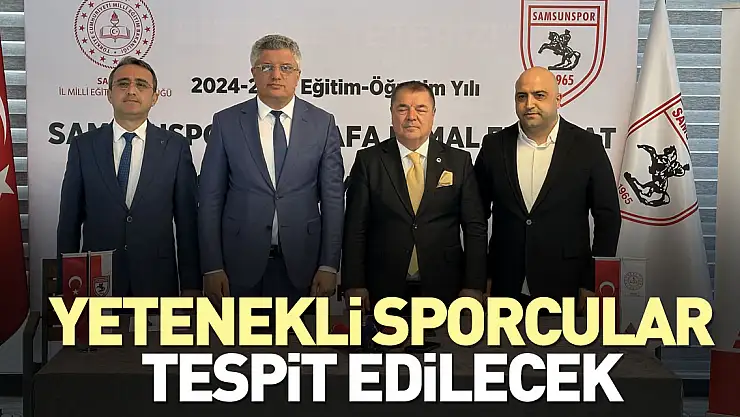 Yetenekli sporcular tespit edilecek