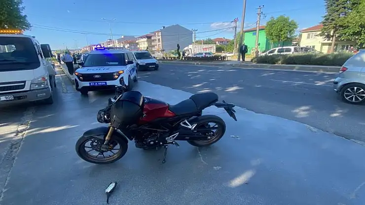 Motosiklet kazasında acı haber