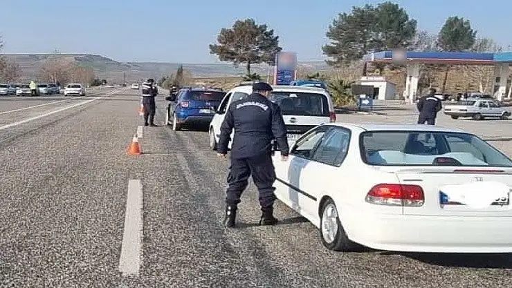 Jandarma ekipleri 1 haftada 42 şahsa işlem yaptı