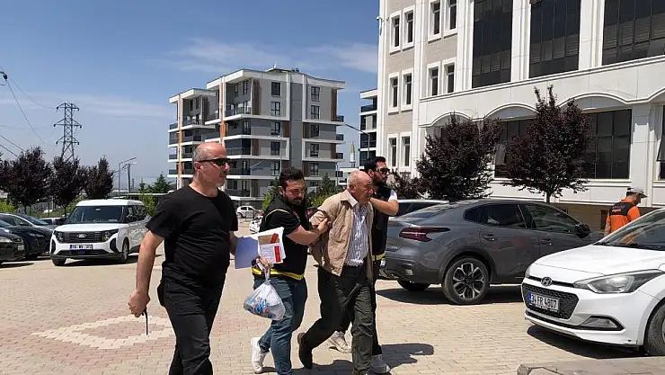 Cinayet zanlısı adliyeye sevk edildi