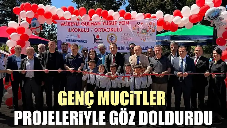 Genç mucitler projeleriyle göz doldurdu