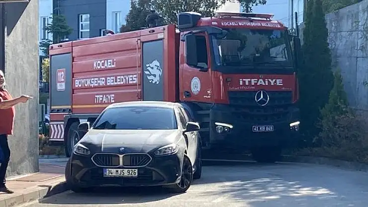 Hatalı parkı yüzünden zor anlar yaşandı