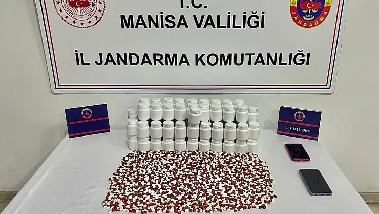 Jandarma ekiplerinden sentetik ecza operasyonu