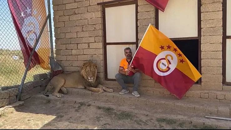 Şampiyonluğu aslanlarıyla kutladı