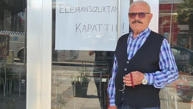 Tekirdağ'da Köfteci : 'adam bulamadığım için kapattım'