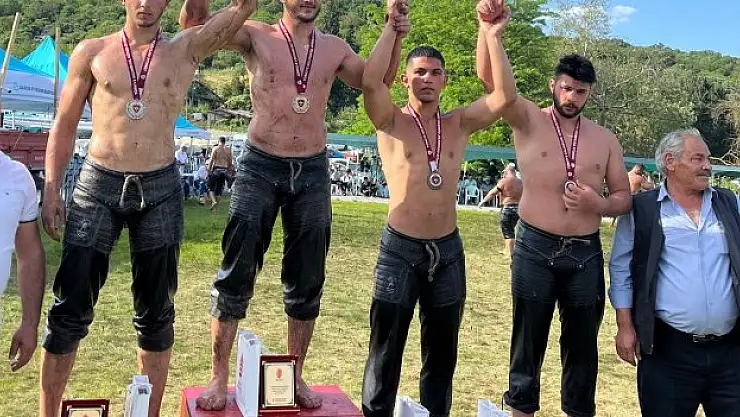 Pehlivanlar güreşe doymuyor