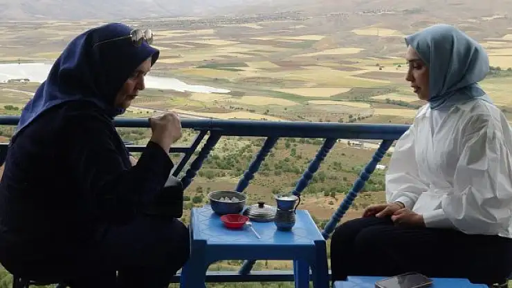 50 rakımda ayran keyfi