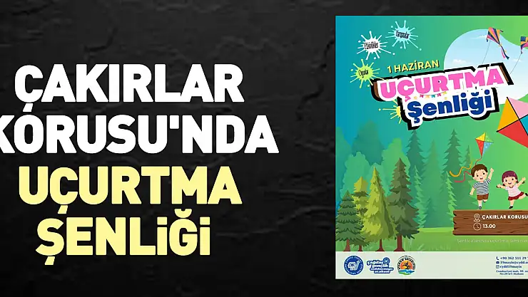 Çakırlar Korusu'nda Uçurtma Şenliği