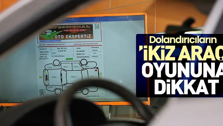 'ikiz araç' oyununa dikkat