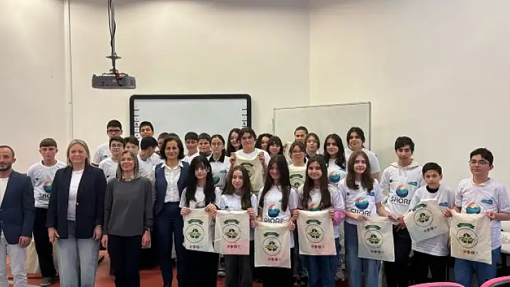 Terme'de mikroplastik temalı eğitim