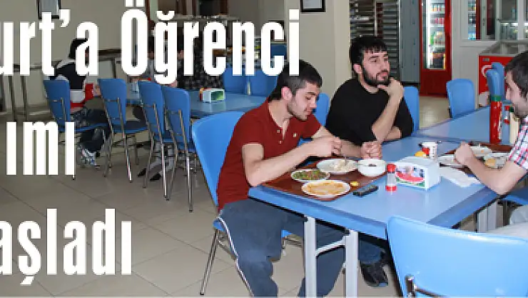 Yurt'a Öğrenci alımı başladı