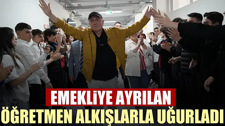 SAMSUN'DA ÖĞRETMENLERİNİ GÖZYAŞLARIYLA UĞURLADILAR