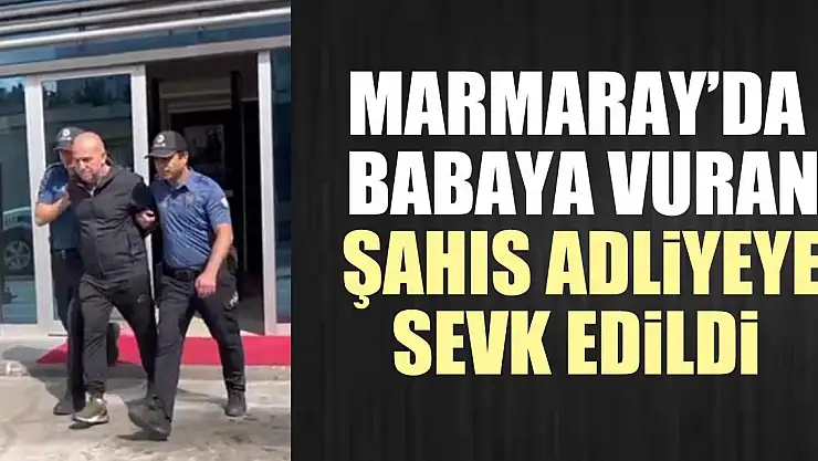 Marmaray'da babaya vuran şahıs adliyeye sevk edildi