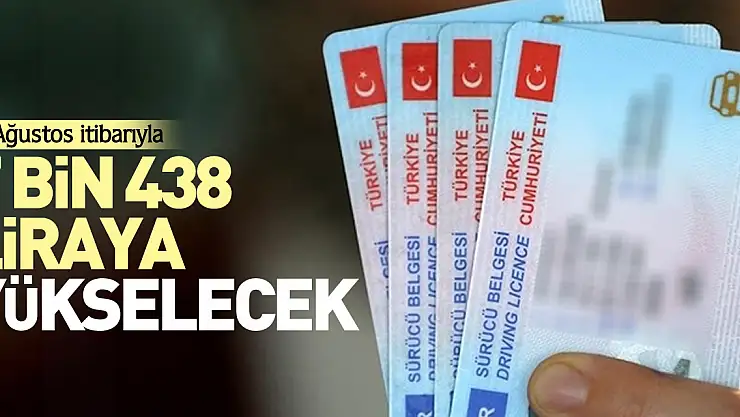 7 bin 438 liraya yükselecek