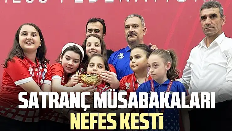 Satranç müsabakaları nefes kesti