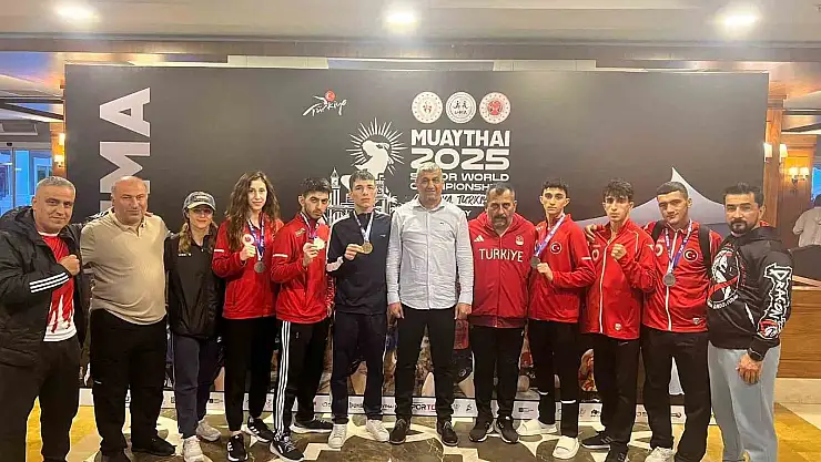 Muaythaiciler dünya derecelerine imza attı