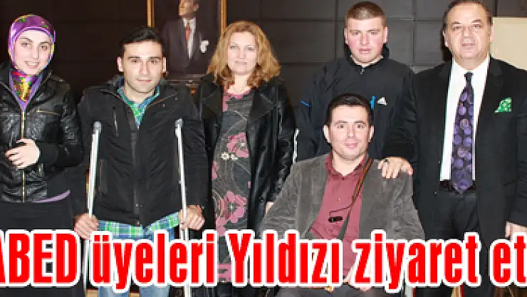 ÇABED üyeleri Yıldızı ziyaret etti
